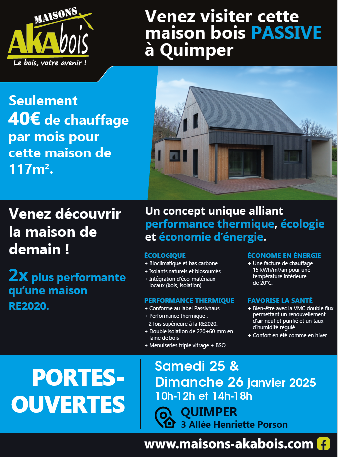 maison passive quimper akabois portes ouvertes